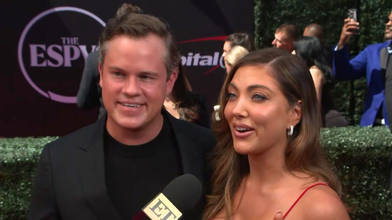 Jett Puckett Declares Wife Campbell (aka Pookie) 'Looks Like a Hollywood Star' at ESPYs (Exclusive)