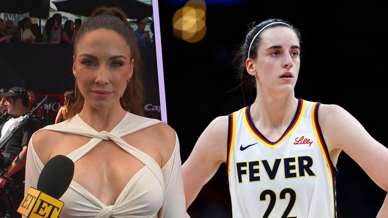 ESPYs: Whitney Cummings Dressed Like a Basketball Net to Impress Caitlin Clark (Exclusive)