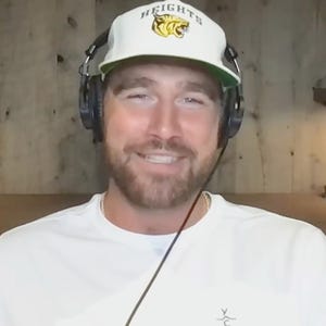 Swifties Spot Travis Kelce Sporting Souvenir T-Shirt From Taylor Swift Vacation