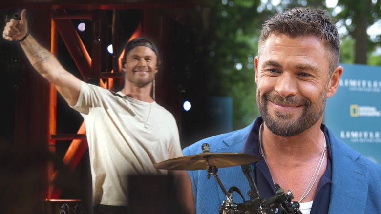 Ed Sheeran Tests Chris Hemsworth's Limits: Watch Him Drum With Only Two Months Training